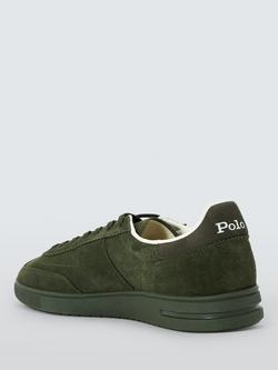 Polo Ralph Lauren Bedford Suede Trainers, Olive - view 2, Olive