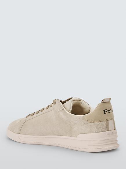 Polo Ralph Lauren Heritage Trainers, Milkshake - view 2, Milkshake
