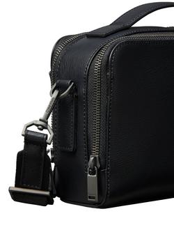 Calvin Klein Emblem Camera Bag, Black - view 2, Black
