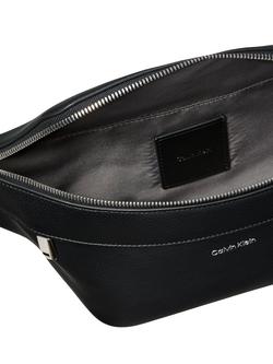 Calvin Klein Textured Waist Bag, Black - view 2, Black