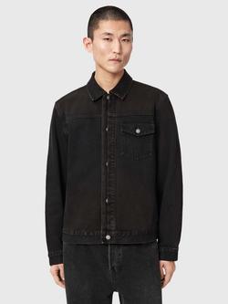 AllSaints Roth Denim Jacket, Brown
