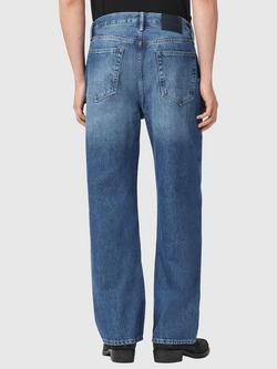 AllSaints Mullen Mid Rise Loose Fit Jeans, Blue Indigo - view 2, Blue Indigo