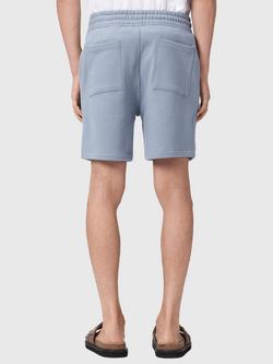 AllSaints Asher Straight Cut Jogger Shorts, Blue - view 2, Blue