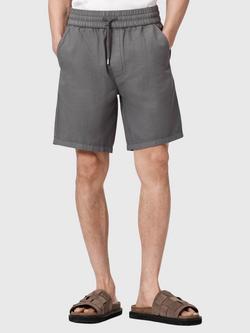 AllSaints Hanbury Relaxed Fit Shorts, Pillar Grey, Pillar Grey