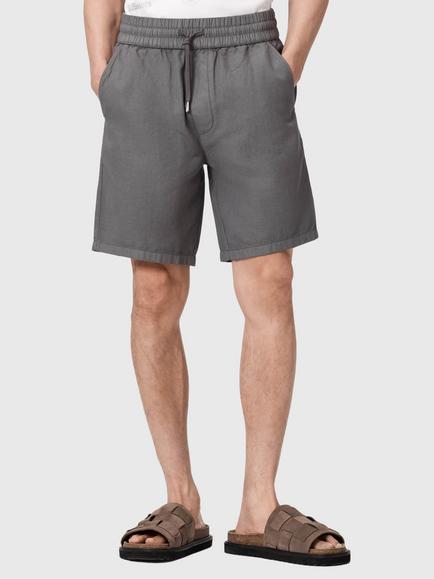 AllSaints Hanbury Relaxed Fit Shorts, Pillar Grey, Pillar Grey