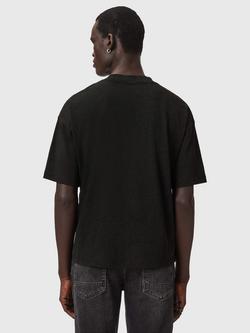 AllSaints Dash Boxy T-Shirt, Washed Black - view 2, Washed Black
