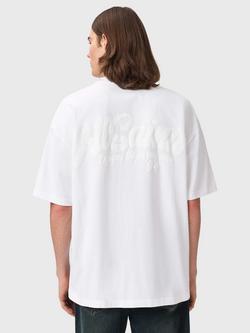 AllSaints Odyssey Oversized Crew T-Shirt - view 2, Optic White