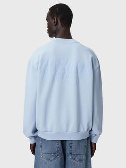 AllSaints Odyssey Crew Neck Sweatshirt, Salton Blue - view 2, Salton Blue