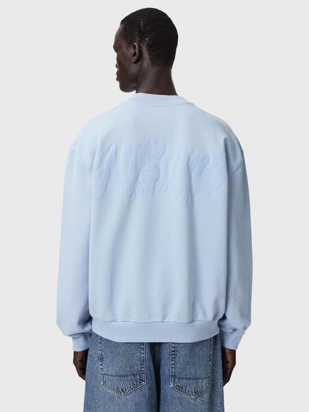 AllSaints Odyssey Crew Neck Sweatshirt, Salton Blue - view 2, Salton Blue