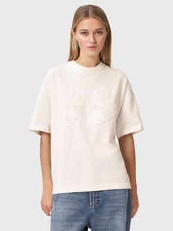 AllSaints Etta Insignia T-Shirt, Mallow White