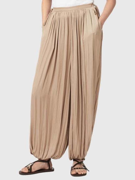 AllSaints Eshe Harem Trousers, Brown, Brown