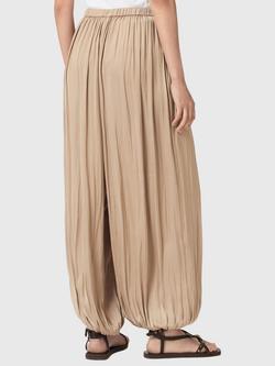 AllSaints Eshe Harem Trousers, Brown - view 2, Brown