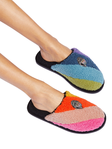 Kurt Geiger London Kensington Slippers, Multi - view 2, Multi