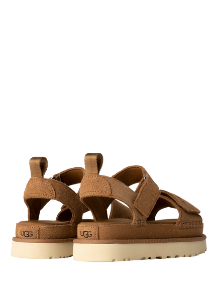 UGG Goldenstar Platform Sandals, Chestnut - view 2, Chestnut