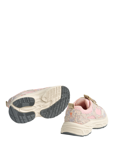 WHEAT Kids' Arthur Mesh Trainers, Air Blue Flower - view 2, Air Blue Flower