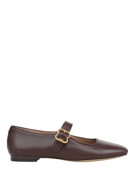 Sam Edelman Michaela Leather Mary Janes, Peacan, Peacan