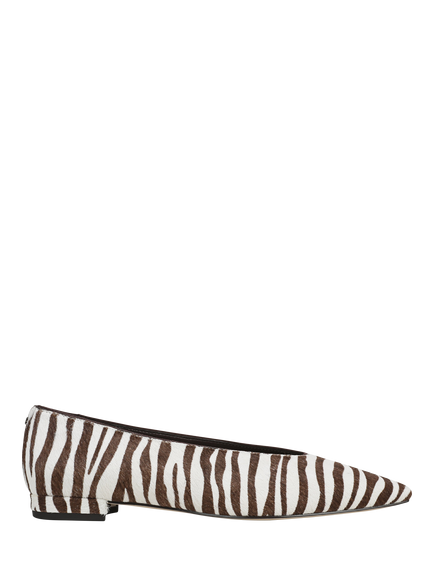 Sam Edelman Emory Animal Print Ballerina Pumps, Zebra, Zebra