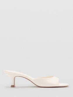 Mango Kitten Heel Sandals, Raw