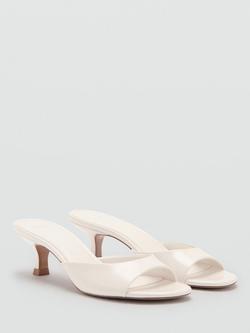 Mango Kitten Heel Sandals - view 2, Raw