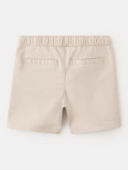 Mango Baby Stretch Cotton Chino Shorts, Sand - view 2, Sand