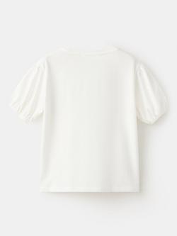 Mango Kids' T-Shirt, Off White - view 2, Off White