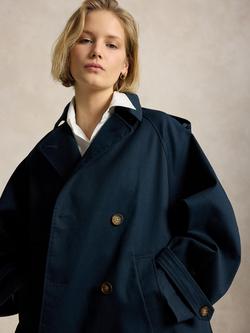 Polo Ralph Lauren Double Breasted Trench Coat, Rl Navy - view 2, Rl Navy