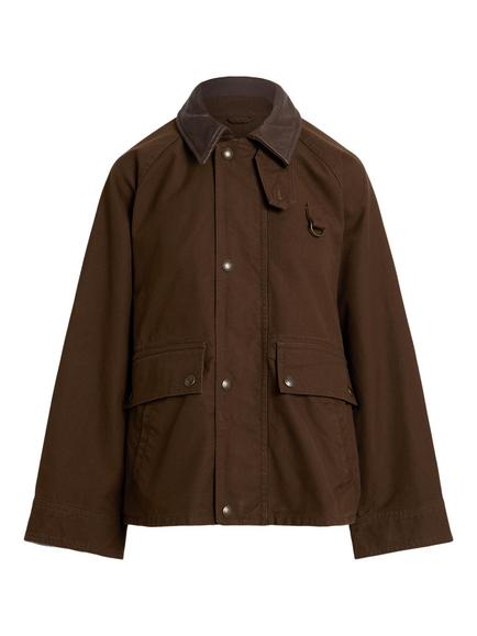 Polo Ralph Lauren Woven Field Jacket, Dark Brown, Dark Brown