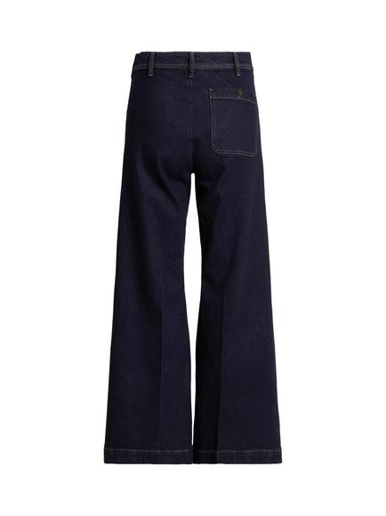 Polo Ralph Lauren High Rise Flared Jeans, Evoria Wash - view 2, Evoria Wash