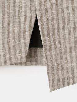 Mango High Waisted Wrap Skirt, Stone - view 2, Stone