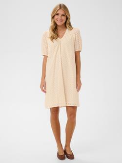 Saint Tropez Rafaelle Embroidered Shift Dress, Pearled Ivory - view 2, Pearled Ivory