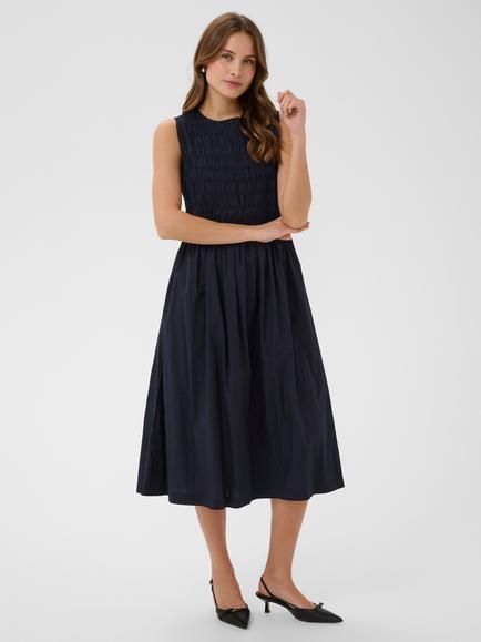 Saint Tropez RosagislaSz Smocked Bodice Midi Dress, Night Sky, Night Sky