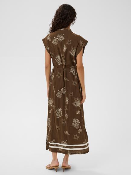 Saint Tropez Rosashell Printed Maxi Dress containing LENZING™ ECOVERO™ Viscose - view 2, Fudge Sea Shell