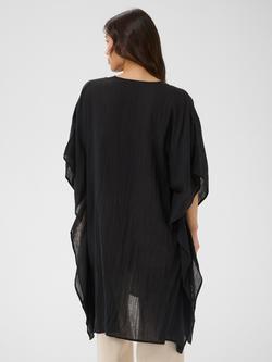 Saint Tropez Raafa V-Neck Kaftan, Black - view 2, Black