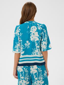 Saint Tropez Rasheda Blouse, Vallarta Blue - view 2, Vallarta Blue
