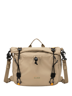 ELLIKER Nidder Roll Top Crossbody Bag, 6L, Sand
