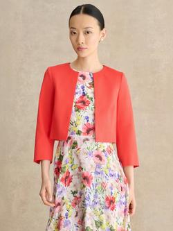 Hobbs Arizona Cropped Jacket, Calendula Red