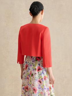 Hobbs Arizona Cropped Jacket - view 2, Calendula Red