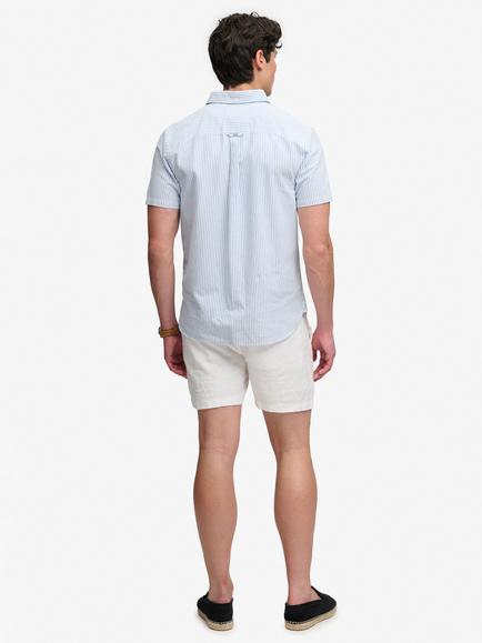 Superdry Merchant Store Linen Shorts - view 2, Optic