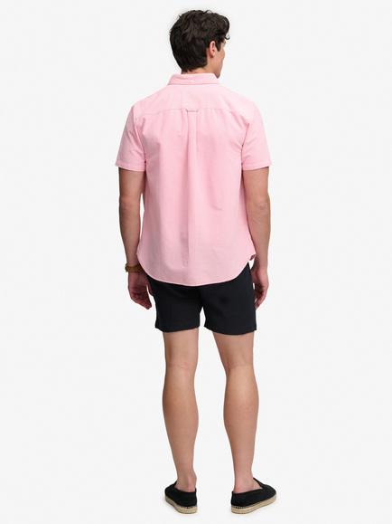 Superdry Merchant Store Linen Shorts - view 2, Eclipse Navy