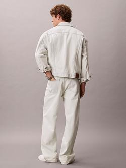Calvin Klein 90s Denim Jacket, Cream - view 2, Cream