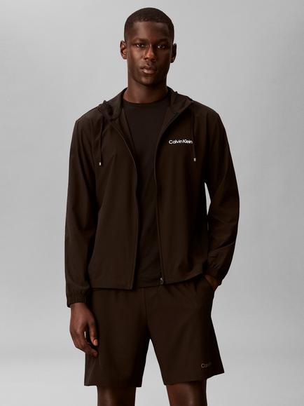 Calvin Klein Windbreaker Jacket, Black, Black