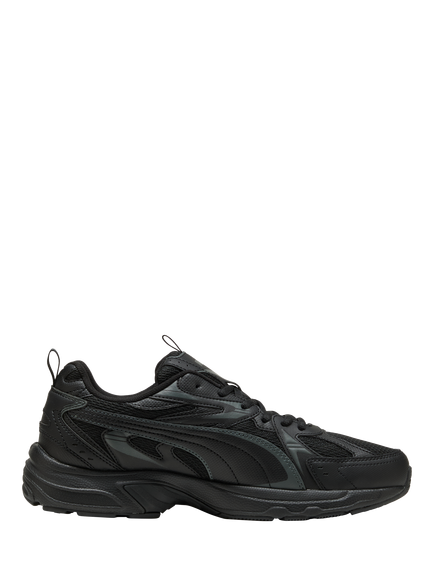 PUMA Milenio Lace Up Trainers, Black, Black