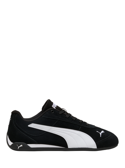 PUMA Replicatch Suede Trainers, Black, White, Black, White