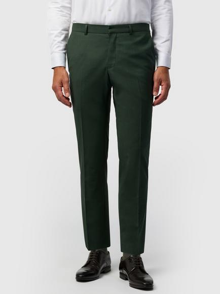 Ted Baker Tailored Fit Wool Blend Trousers, Forest, Forest