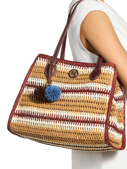 Dune London Devotedly Tote Bag, Burgundy - view 2, Burgundy