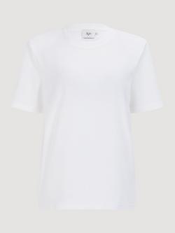 Aje Prima Oversized Cotton T-Shirt, White