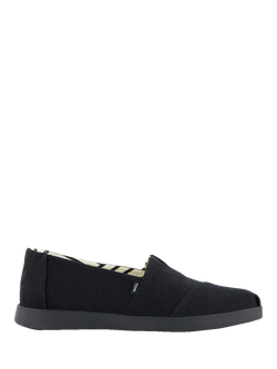 TOMS Alpargata Plus Espadrilles, Black/Black