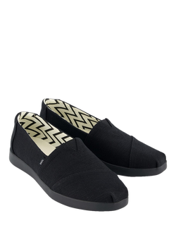TOMS Alpargata Plus Espadrilles - view 2, Black/Black
