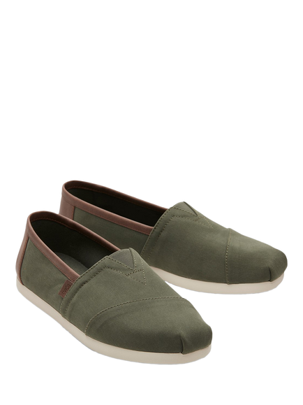 TOMS Alpargata Canvas Espadrilles - view 2, Dark Sage