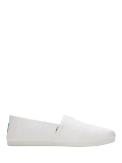 TOMS Alpargata Canvas Espadrilles, White